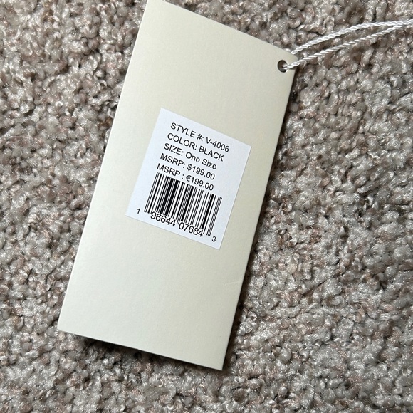 Valentino Black Quilted Puffer Messenger Bag - Picture 2 of 6